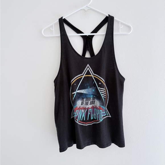 Pink Floyd Tops - Pink Floyd Dark Side Racerback Tank Small